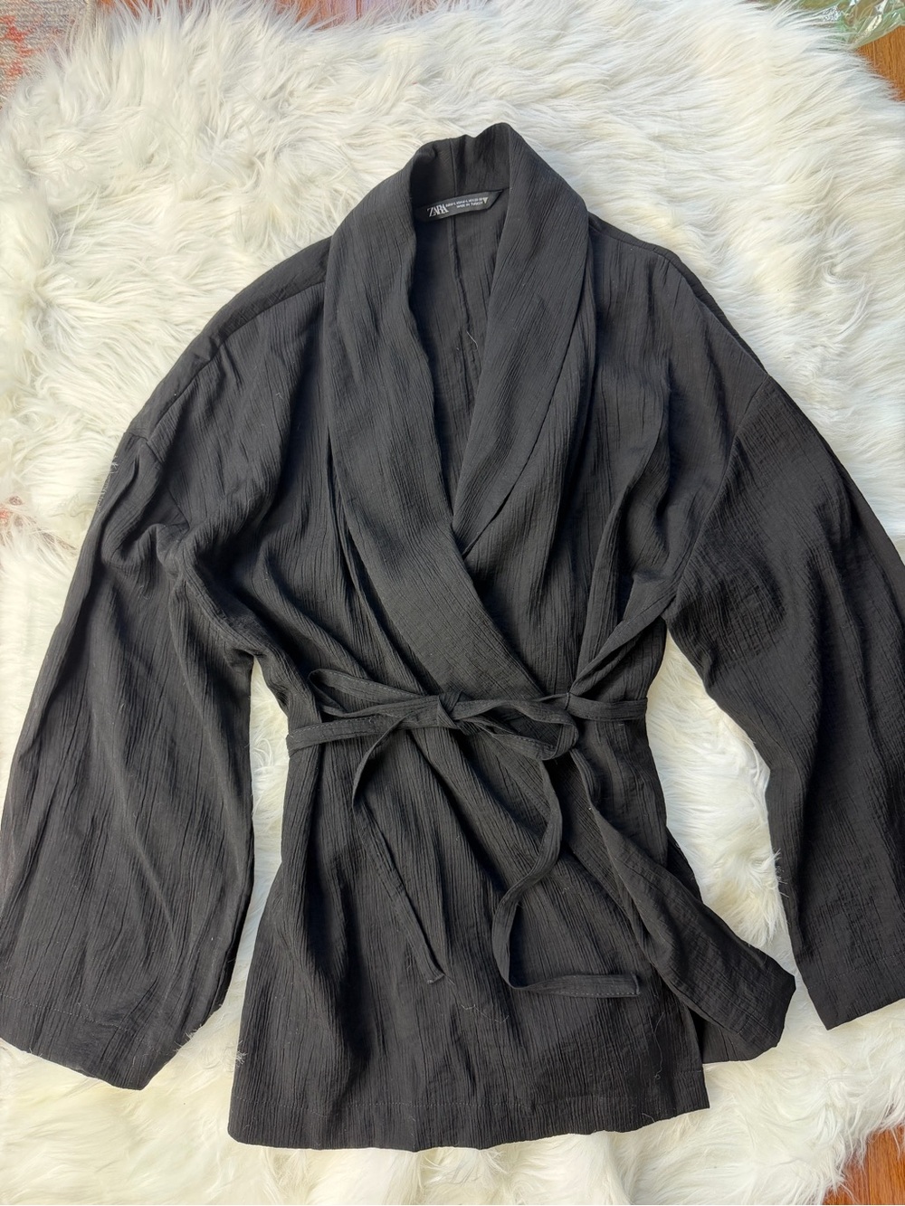 Zara Kimono Wrap Top